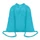 Рюкзак на шнурках 100г/см, бирюзовый фото