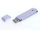 Флешка USB 3.0 на 32 Гб Промо, классическая форма, серебристая фото