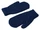 Варежки акриловые US Basic Dunant, темно-синие фото