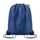 Рюкзак на шнурках, экологичное производство, синий фото