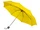 Зонт складной механический Columbus, желтый фото