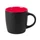 Кружка Mycup Intro, 350 мл., черная/ красная фото