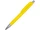 Ручка шариковая пластиковая Gage, желтая / серая фото