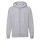 Толстовка без начеса Fruit of the loom Lightweight Hooded Sweat, серая фото