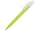 Ручка шариковая пластиковая Uma Pixel Kg F, белая / салатовая фото