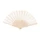 Веер деревянный, бежевый/светло-бежевый фото