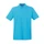 Поло мужское Fruit of the Loom Premium Polo 180, бирюзовое фото