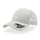 Бейсболка Atlantis Rapper Cotton, 5 клиньев, пластиковая застежка, белая фото