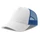 Бейсболка Atlantis Rapper Cotton-S, 5 клиньев, пластиковая застежка, белая / ярко-синяя Бейсболка Atlantis Rapper Cotton-S, 5 клиньев, пластиковая застежка, белая / ярко-синяя фото