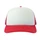 Бейсболка Atlantis Rapper-S, 5 клиньев, красная / белая фото