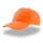 Бейсболка Atlantis Start Five, 5 клиньев, застежка на липучке, оранжевая фото
