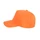 Бейсболка HIT, 5 клиньев, застежка на липучке, оранжевая фото