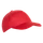 Бейсболка хлопковая Stan 10L, 5 клиньев, 150 гр/м2, красная фото