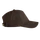 Бейсболка хлопковая Stan 12, 5 клиньев, 260 гр/м2, темно-коричневая фото