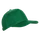 Бейсболка из полиэстера Stan 10P, 5 клиньев, 150 гр/м2, зеленая фото