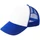 Бейсболка Molti Sunbreaker, 5 клиньев, ярко-синяя / белая фото