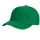 Бейсболка с металлической застежкой Atlantis Boston, 5 клиньев, зеленая фото