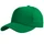 Бейсболка с металлической застежкой Valley, 5 клиньев, ярко-зеленая фото