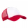 Бейсболка с сеткой Stan 33, красная фото