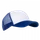 Бейсболка с сеткой Stan 33, синяя / белая фото