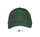 Бейсболка Sol's Long Beach, 260 гр/м2, темно-зеленая фото