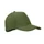 Бейсболка вельветовая с регулируемой застежкой, 5-клинка, 220 г/м², зеленая фото