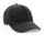 Бейсболка из переработанного хлопка XD Collection Impact 190, 5 клиньев, черная фото