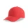 Бейсболка из переработанного полиэстера Atlantis Recy Five, 5 клиньев, красная фото
