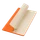 Блокнот Alpha Slim А5, оранжевый фото