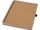 Блокнот из переработанного картона Cobble A5, коричневый фото