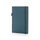 Блокнот в твердом переплете с держателем для ручки XD Collection A5, синий фото