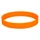 Браслет силиконовый Fest, оранжевый фото