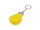 Брелок-рулетка для ключей «Лампочка», 1 м, желтый фото