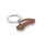 Брелок в форме автомобиля, коричневый / серебристый фото