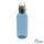 Бутылка для воды из rPET GRS с крышкой из бамбука FSC XD Collection, 680 мл, синяя фото