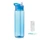 Бутылка из тритана с трубочкой, 650 мл, голубая фото