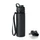 Бутылка спортивная складная из силикона, 500 мл, черная фото