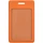 Чехол для пропуска Dorset, оранжевый фото