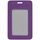 Чехол для пропуска Shall Simple, фиолетовый фото