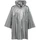 Дождевик-плащ с капюшоном на липучке Molti CloudTime, серебристый фото
