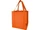 Эко-сумка из переработанного нетканого материала Liberty, оранжевая фото