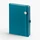 Ежедневник недатированный Контекст Favor Metal А5, бирюзовый фото