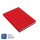 Ежедневник недатированный Bplanner 02 А5, soft touch, красный фото