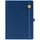 Ежедневник недатированный Favor Gold А5, синий фото