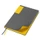 Ежедневник недатированный Clicra Flexy Star Sivilia Grey Edition Color А5, серый / желтый фото