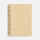 Ежедневник недатированный Inspire Spiral, бежевый фото