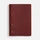 Ежедневник недатированный из натуральной кожи Indivo InStream, красный фото