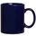 Фаянсовая кружка, темно-синяя фото