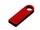 Флешка металлическая USB 2.0 с мини чипом и круглым отверстием на 128 Гб, красная Флешка металлическая USB 2.0 с мини чипом и круглым отверстием на 128 Гб, красная фото