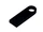 Флешка металлическая USB 2.0 с мини чипом и круглым отверстием на 8 Гб, черная Флешка металлическая USB 2.0 с мини чипом и круглым отверстием на 8 Гб, черная фото
